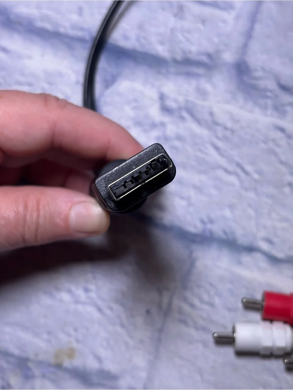 Genuine Original Sony PlayStation PS1 PS2 PS3 AV Audio Video Cable RCA Component